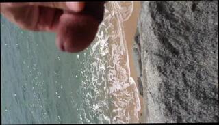 Video 124199001: amateur gay masturbation, amateur man masturbates, beach masturbation, cum