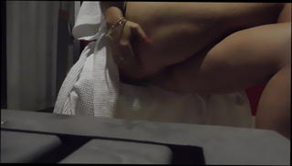 Watch the video about Staci masturbates on camera, rubs her cunt