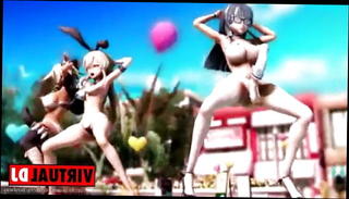 Video 1215635201: futa dance, cartoon, straight