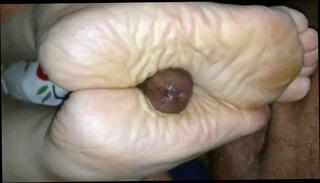 Video 118747501: bbw foot fetish, interracial foot fetish, foot fetish cumshot, straight foot, fucking ex, fuck soles, thick fuck