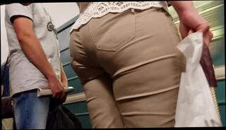 Video 336284904: big ass tight pants, tight ass training