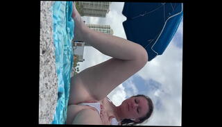 Video 1410507565: cunt pissing, femdom nipple, femdom pussy, tits femdom, amateur femdom, opened pissed, flashing pissing, public femdom, femdom small, amateur public beach