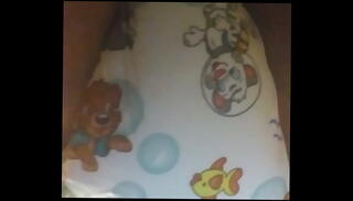 Video 1403508335: diaper boy, diaper filling, wet diaper