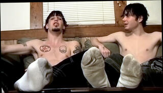 Video 1600335974: gay twink fetish, gay twink masturbation, barefoot, two straight boys, boy meat