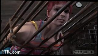 Video 372055635: inside cage, caged beauty