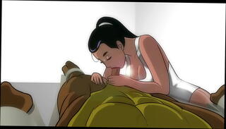 Video 1223973935: cartoon anime, sexy anime, anime blowjob, animation part 1, hot anime, blowjob queen