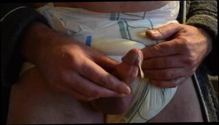 Video 297554601: wet diaper cum, amateur gay masturbation, amateur man masturbates