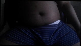 Video 702905725: chubby black gay, chubby belly play