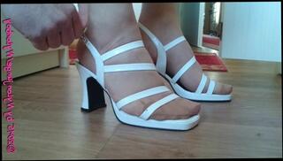 Video 926318203: feet foot fetish toes, toe pantyhose foot, nylon pantyhose foot, crossdresser nylon feet, fetish male feet foot, pov nylon foot, foot fetish solo, amateur crossdresser solo, nylon pantyhose high heels, german nylon feet, chubby male solo, deutsche pov