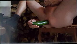 Video 450832635: deep anal cumshot, deep anal insertion, cucumber anal, cucumber ass