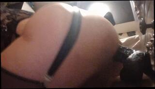 Video 1663518283: bbc dildo balls deep, bbc dildo ass, bbc slapping, solo amateur trans, trans solo anal, big dick solo