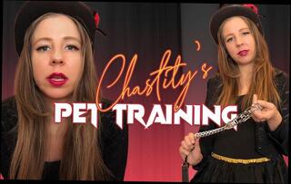 Video 1621617031: chastity lynn, chained gagged, goddess feet, submissive, pet training, straight