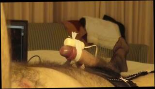 Video 115080401: crossdresser sex toy, crossdresser gay sex, crossdresser masturbation, crossdresser hands, man crossdresser, cuming hands, vibrator hand