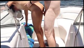 Watch the video about Wife gets fucked on a boat
