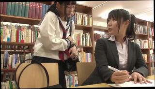 Watch the video about Asian Seduces Teacher in Library