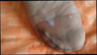 Video 142282301: nylon foot fetish, nylon cum, straight foot