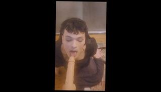 Video 1656086583: dildo deep throat gagging, trans solo dildo, solo blowjob dildo, solo amateur dildoing, black dildo solo, trans sucks dildo, woman sucks dildo, dildo hair, amateur irish