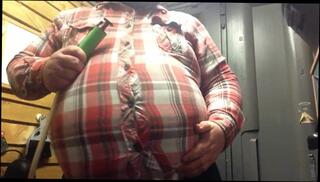 Video 998069803: solo gay amateur, gay bear solo, solo gay male, male belly inflation, fat inflation