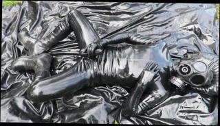 Video 253267601: latex wanking, gay latex, latex man, nature wank