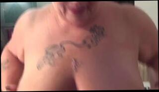 Video 118912901: bbw mature granny, tattooed granny, tattooed straight