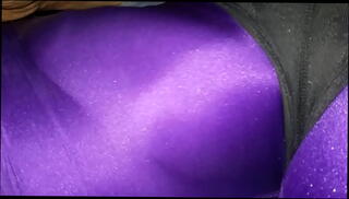 Video 1022622075: bulge tease, spandex tease, big tease