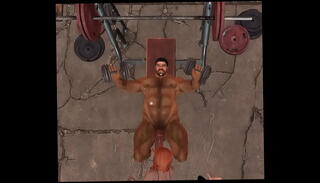 Video 1619113555: cuckold, hunk cam, two handsome hunks