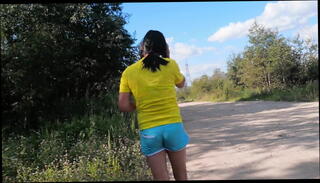 Video 1534335201: sissy faggot, sissy outdoor, russian sissy, sissy shorts, gay man outdoor, gay hd