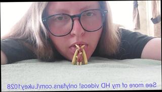 Video 1582871053: chubby bbw amateur, bbw amateur solo, tiny vore, furry vore, vore fetish, solo female bbw, bbw licking, eats tinies, 60fps amateur