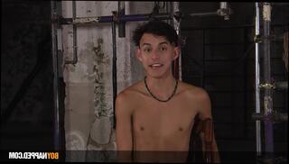 Video 1589971304: gay twink bdsm, gay twink fetish, gay twink daddy, wanks cum load, cum hanging