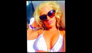 Video 335632601: tiny string bikini, white bikini, bikini beach, bikini hd, blonde bikini, straight white