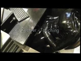 Video 178973401: latex, touching straight