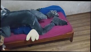 Video 1578306423: big blue, fetish gay solo, fetish bareback, bareback amateur gay, gay male bareback