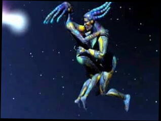 Video 3783701: cartoon alien, straight