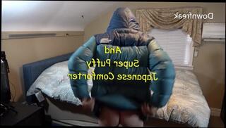 Video 1574950263: fetish solo masturbation, nylon fetish, solo male masturbation cumshot, solo masturbation toy, solo amateur masturbation, nylon hump, bed solo