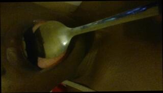 Watch the video about Licking a spoon..lol