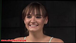 Video 424520725: submissive bdsm bondage, bondage domination bdsm, bdsm bondage fetish, fingers dildo vibrator, submissive flogged, interracial submissive, flogged spanked, tied flogged, bdsm interview, tattooed submissive