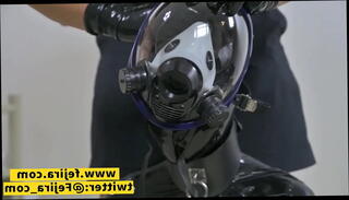 Video 1235278085: latex fetish, latex orgasm, latex woman, latex vibrator, latex masturbation, leather latex, japanese latex, latex asian