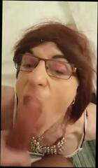 Video 301177601: crossdresser sucking dick, amateur crossdresser sucking, gay crossdresser, man crossdresser, blowing