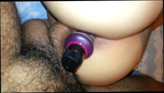 Video 452462585: wife dp, dp toys, latin dp