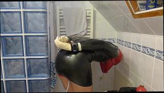 Video 161453601: latex bdsm bondage, bondage straight, latex hd