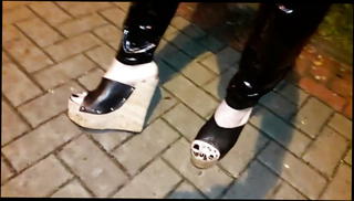 Video 1569108781: sexy amateur shemale, hot sexy shemale, shemale outdoors public