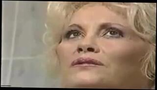 Video 231235601: vintage lingerie nylons, vintage straight, nylons big, blonde nylon, big clit blonde