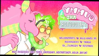 Video 1576518413: cartoon alien, trans cartoon, trans fingering, doctor