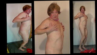 Video 1537742101: amateur crossdresser solo, mature crossdresser solo, solo amateur ladyboy, tits shemale solo, shemale lingerie solo, small tits solo, crossdresser red, crossdresser stockings, crossdresser love