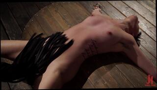 Video 1622048824: whipping bdsm bondage, bdsm bondage fetish, hogtied whipped, fingered whipped, hogtied toyed, brunette fingering toying, torments two, tattoo bondage, spreads legs wide