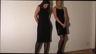 Video 197722804: pantyhose girls, two pantyhose, girl bares, big ass hd