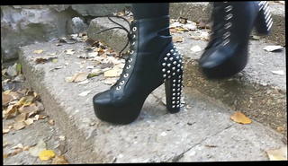 Video 781302601: sexy straight stud, european stud, sexy lady, lady boots