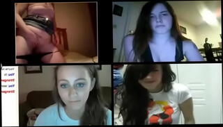 Watch the video about Cam Battles, Blondes & Brunette teens