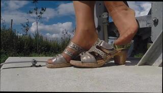 Video 135357701: ladyboy feet, shemale feet, feet porn, amateur feet, stockings legs feet, feet outdoors, feet hd, one shemale