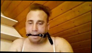 Video 511373801: bdsm nipple clamps, crossdresser gags, gagging amateur, gagging gay, crossdresser webcam, mouth gag, pretty crossdresser, whore